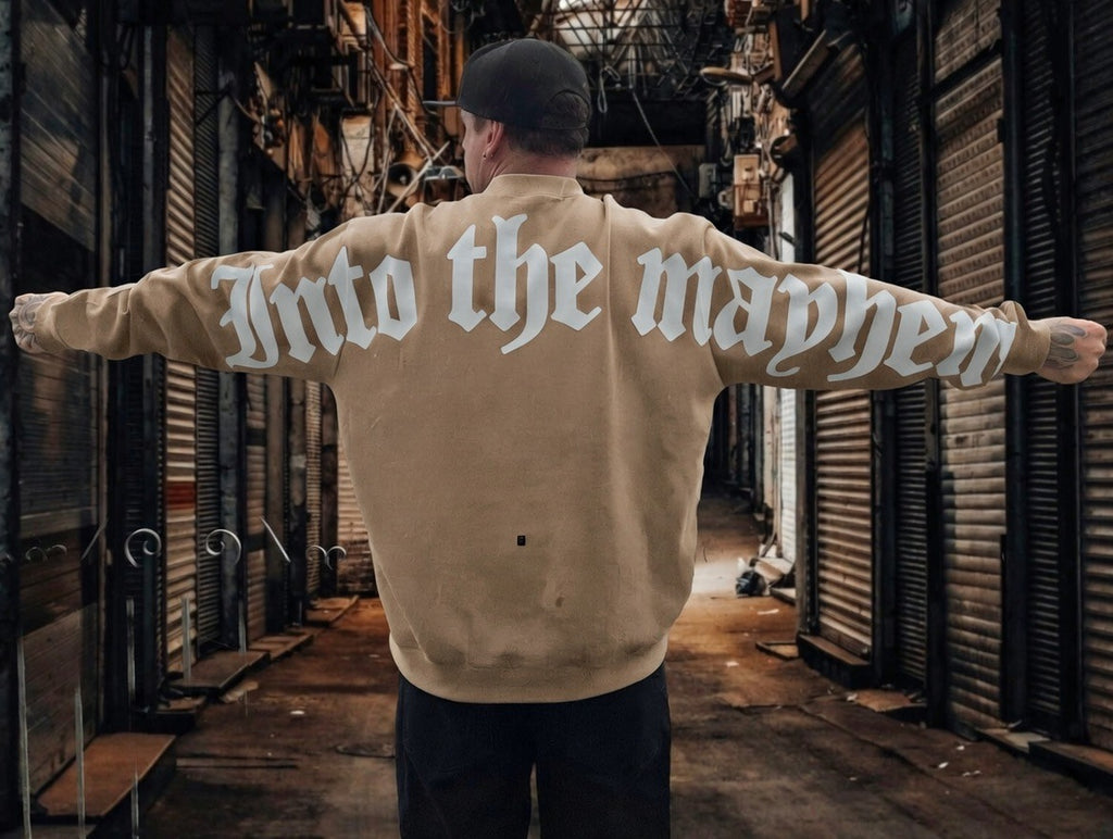 INTO THE MAYHEM SWEATER