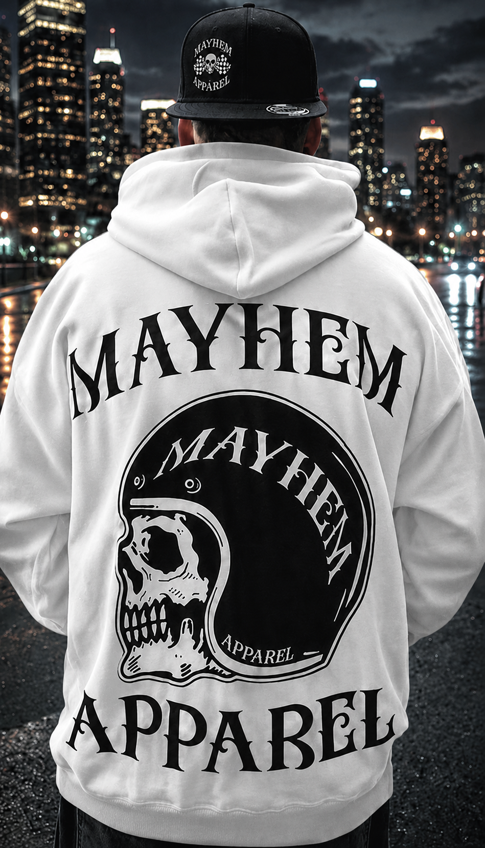 MAYHEM SKULL EDITION BIKER HOODIE
