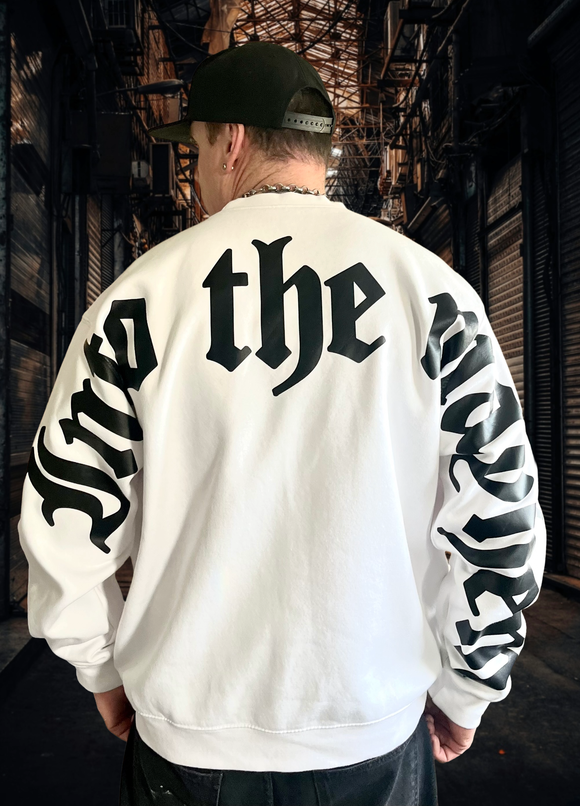 INTO THE MAYHEM SWEATER