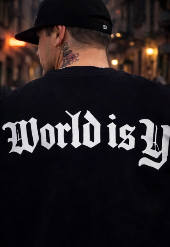 THE WORLD IS YOURS SWEATER