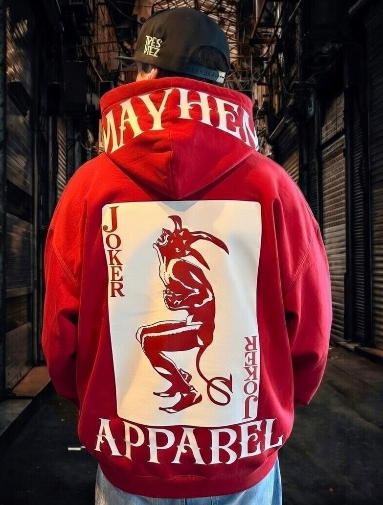 MAYHEM JOKER No2 HOODIE