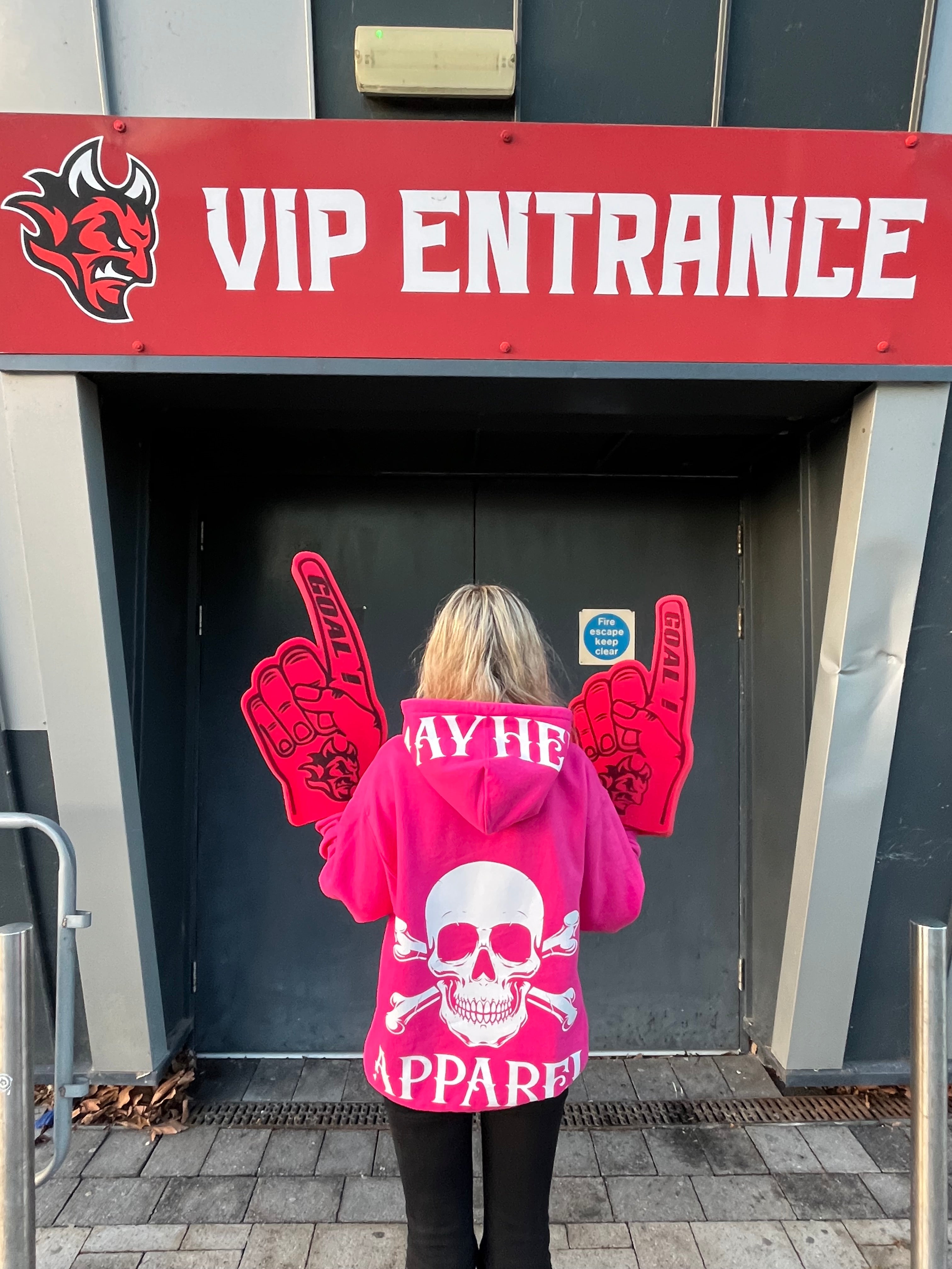 Mayhem Signature Skull Hoodie