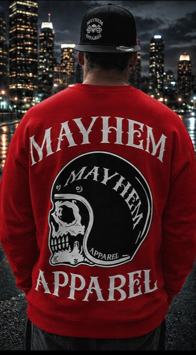 MAYHEM SKULL EDITION BIKER SWEATER