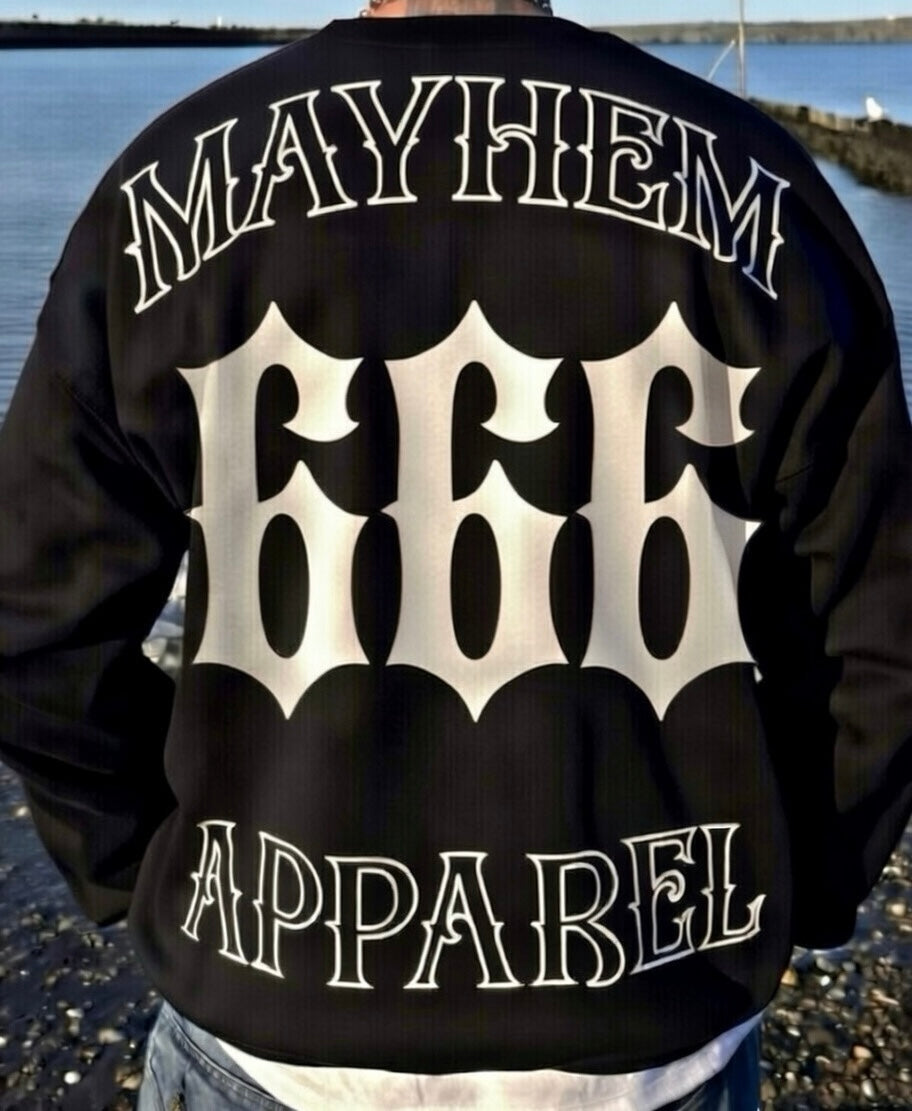 MAYHEM APPAREL 666 SWEATER