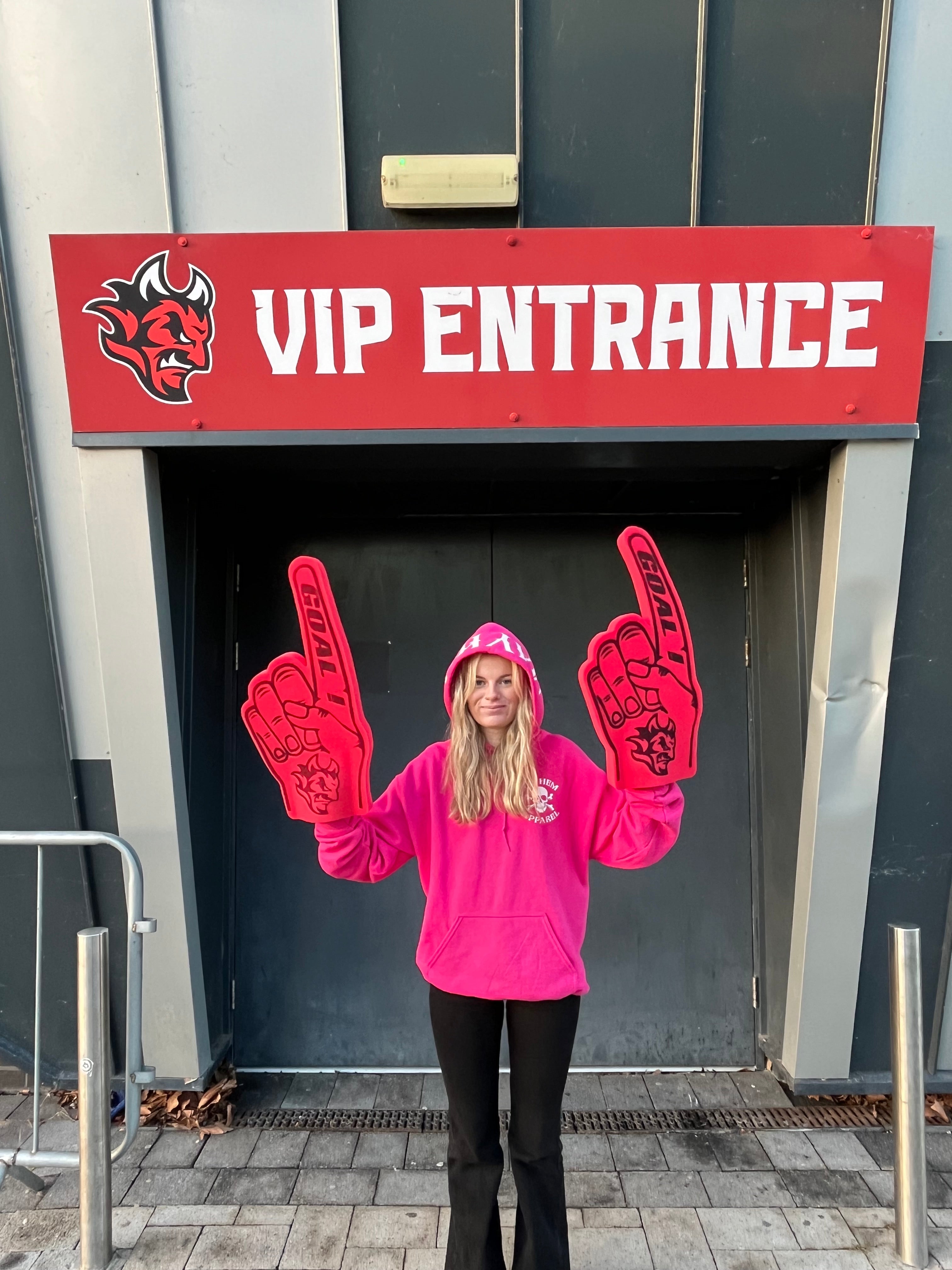 Mayhem Signature Skull Hoodie