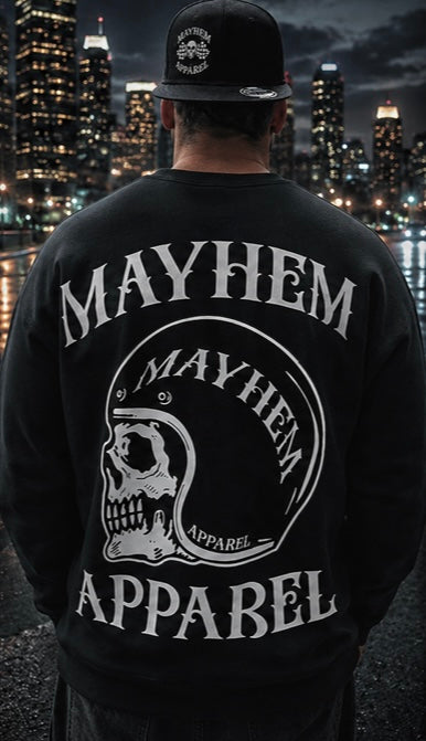 MAYHEM SKULL EDITION BIKER SWEATER