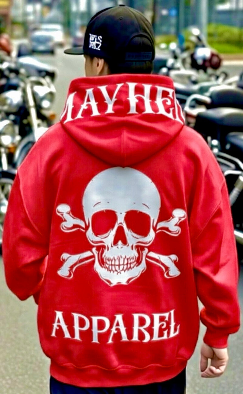 Mayhem Signature Skull Hoodie