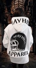 MAYHEM DEATHMARK WHITE HOODIE