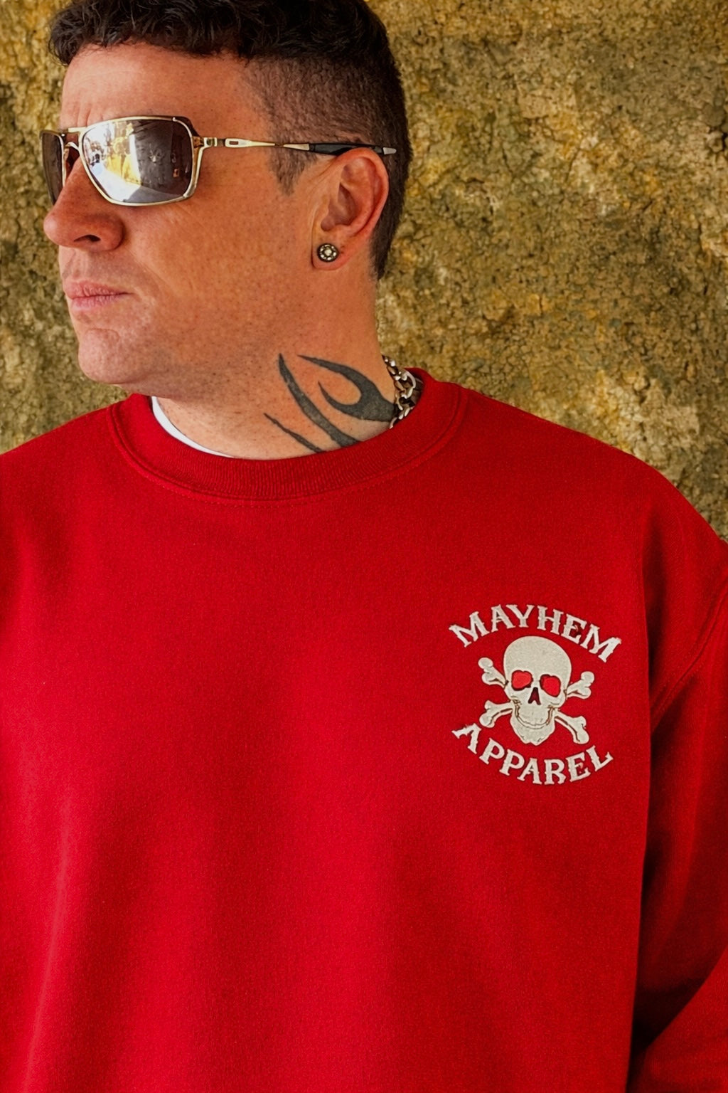 INTO THE MAYHEM SWEATER