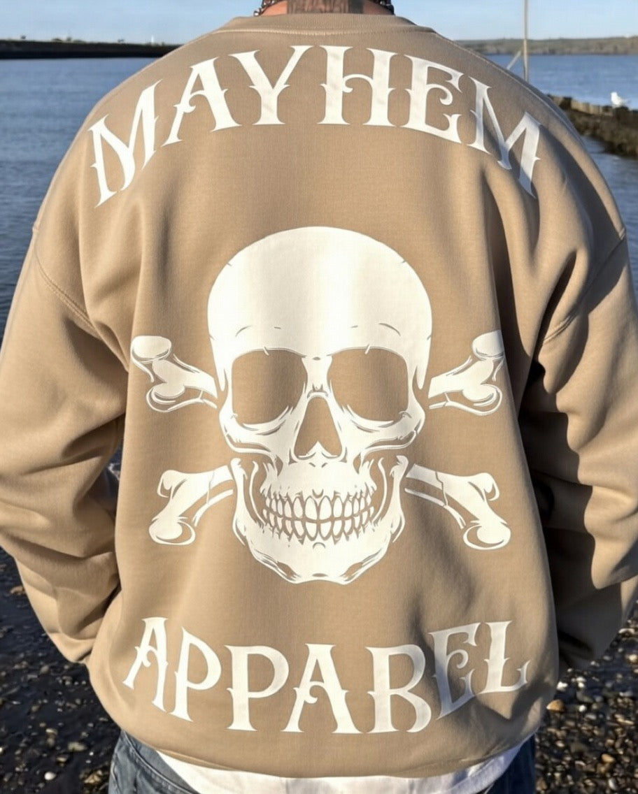 MAYHEM MOTORCYCLE SKULL SWEATER