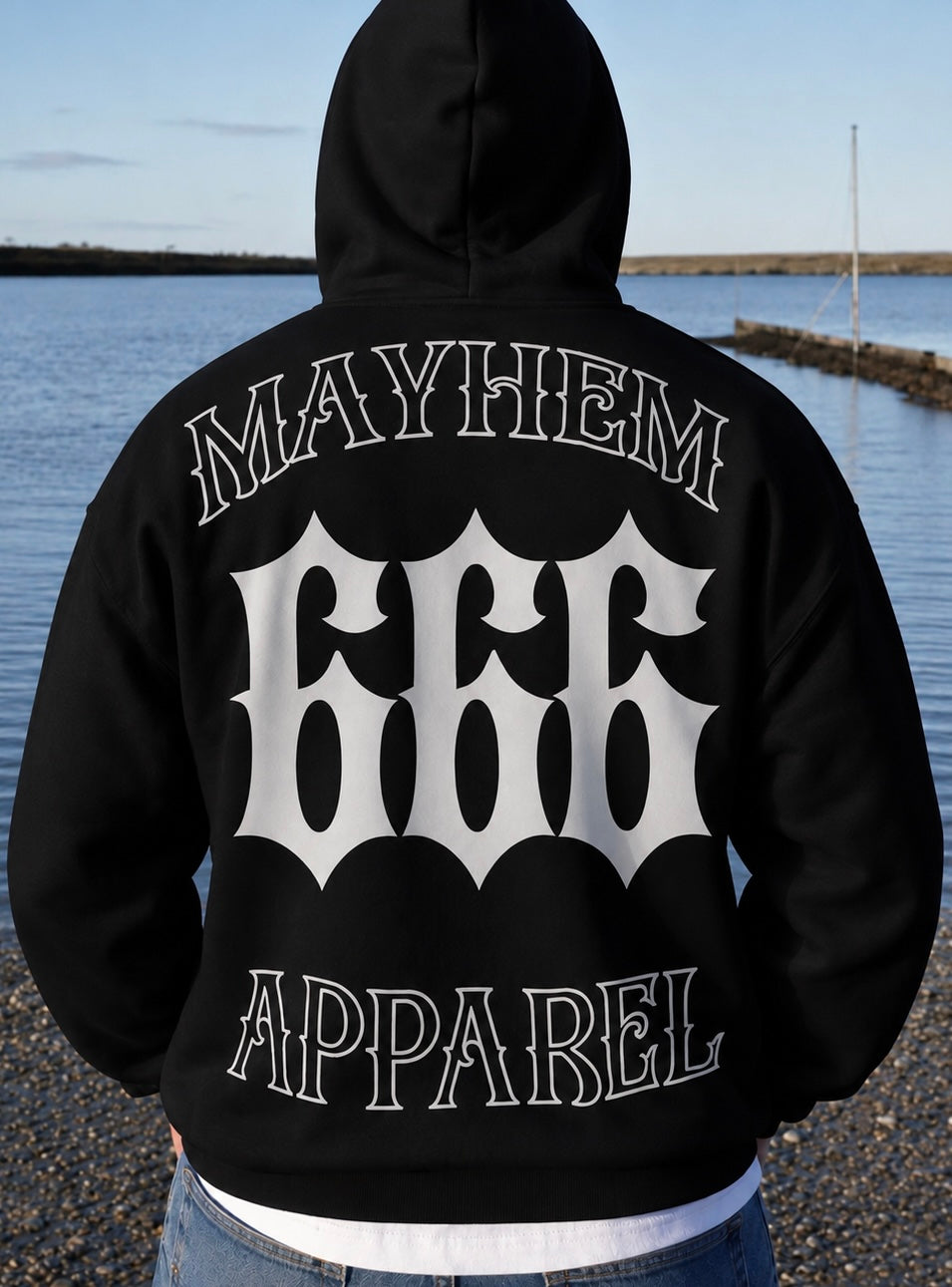 Mayhem Signature 666 Hoodie BLACK