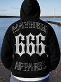 Mayhem Signature 666 Hoodie BLACK