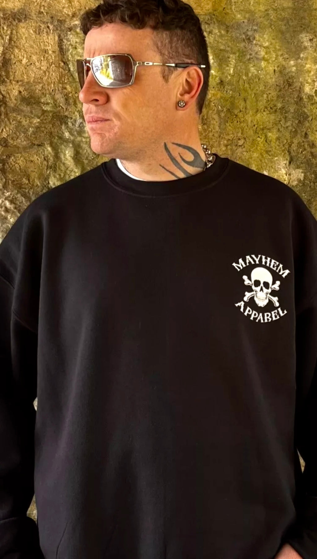 INTO THE MAYHEM SWEATER