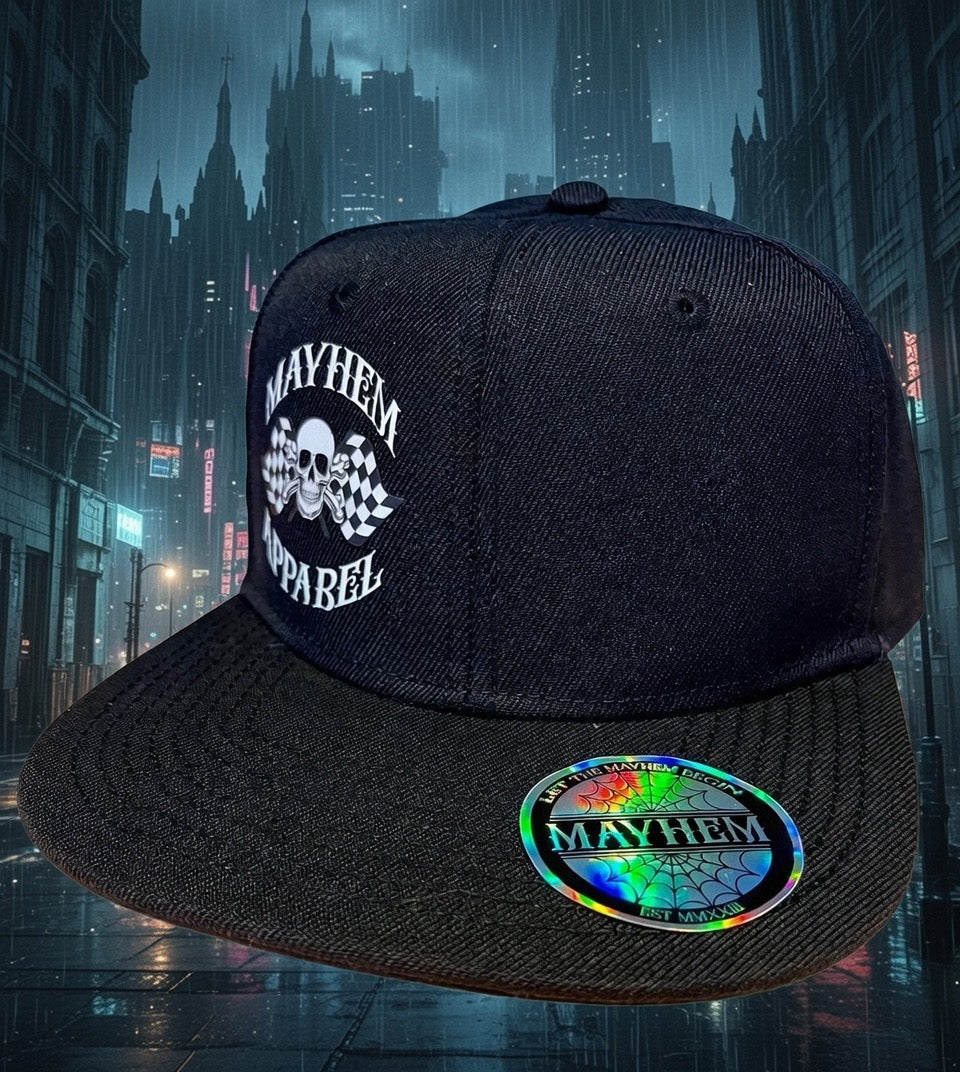 Mayhem Apparel snapback baseball cap